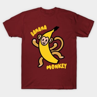 banana monkey T-Shirt